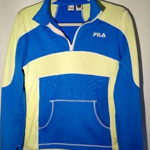 Vintage FILA half zip pullover